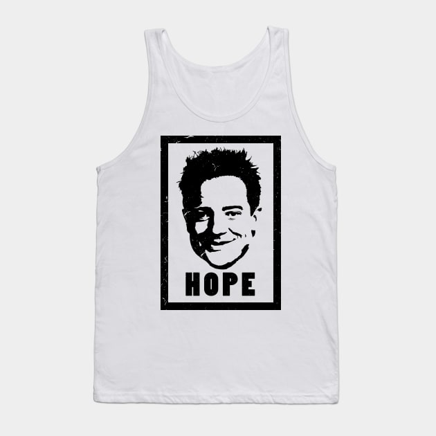 Brendan Fraser Hope Tank Top by POPITONTHEWALL